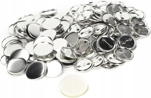  100 pcs. badge pin, 44 mm blank badge DIY medallion set o