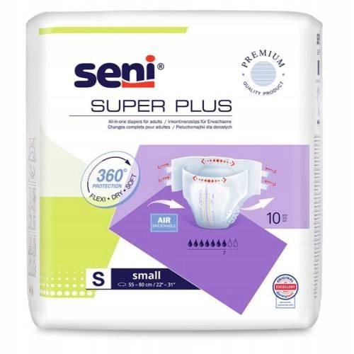  SENI SUPER PLUS Adult diaper pants S, 10 pcs