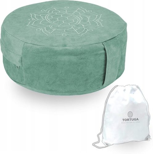  Zafu Yoga Meditation Cushion TORTUGA 100% Cotton Filled with Groats