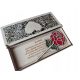  Wedding keepsake, thank you, name day, Rose box, engraving