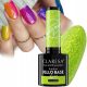  Claresa Rainbow Jello Base 5g Lime lime green with foil pieces