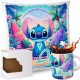  LILO AND STITCH ANGEL OHANA DISNEY MUG PILLOW SET CHILD'S GIFT Y4