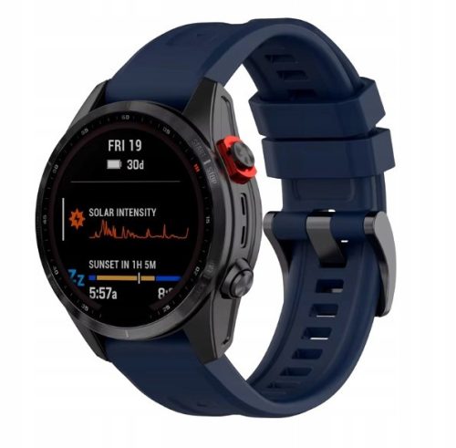  STRAP 26 MM QUICK FIT GARMIN FENIX 7X PRO 6X 5X ENDURO 2 EPIX 51 NAVY BLUE