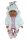  41-44cm DOLL CLOTHES SET WHITE FUR + SOCKS