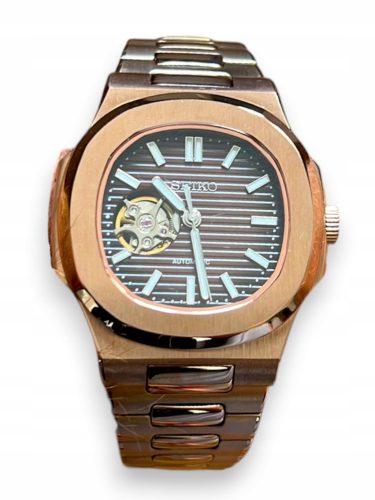  SEIKOMOD NAUTILUS COPPER OPEN HEART MEN'S WATCH