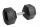  Fixed dumbbells 1x30kg cast iron rubberized 30kg HEX for training SOLID