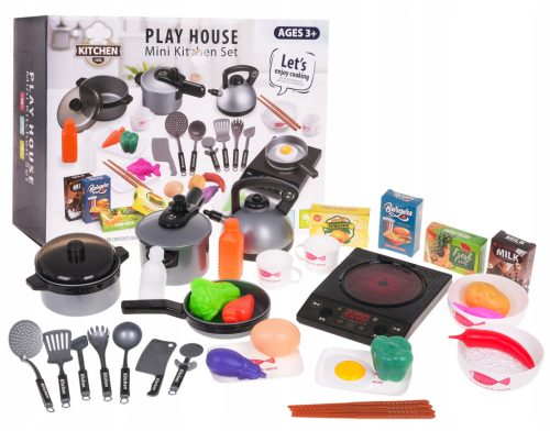 INDUCTION COOKER for children + POTS + accessories for children's kitchen