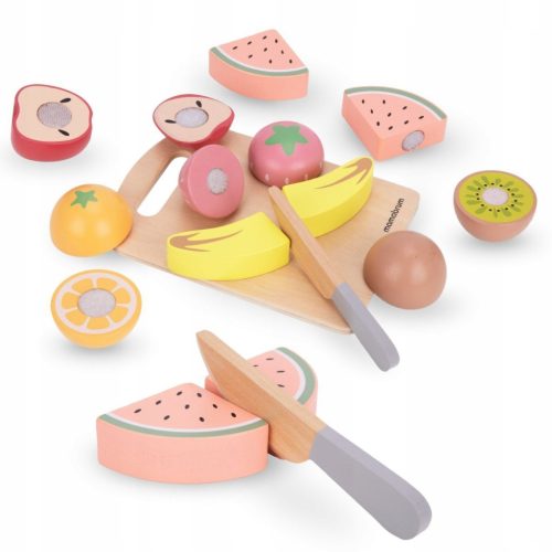  Wooden Vegetable Fruit Chopping Set