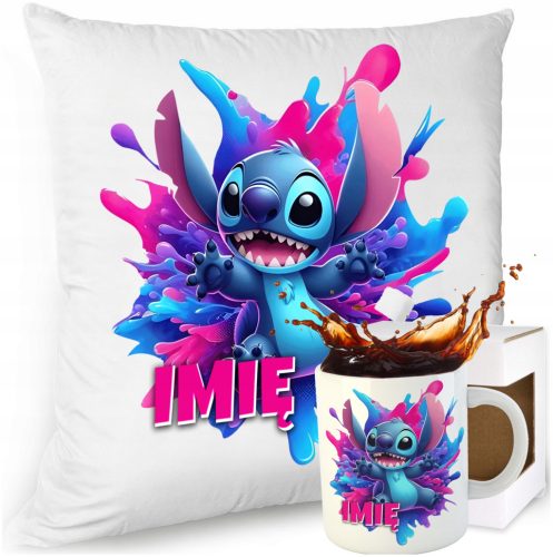  LILO AND STITCH MUG PILLOW SET STITCH ANGEL CHILD'S BIRTHDAY GIFT 1