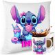  LILO AND STITCH MUG PILLOW SET STITCH ANGEL CHILD'S BIRTHDAY GIFT 5