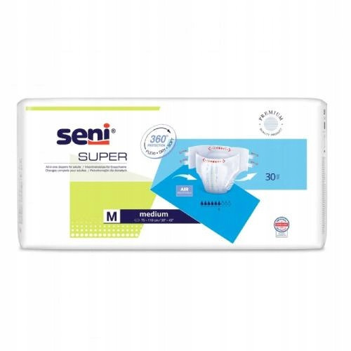  Seni Super diaper pants for adults M 30 pcs.