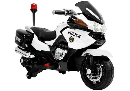  Battery-powered motorcycle Police HZB118 White