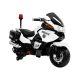  Battery-powered motorcycle Police HZB118 White