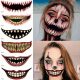  Body Makeup tattoo stickers Halloween CLOWN Terrifier 10 pack