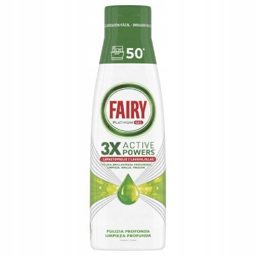  FAIRY PLATINUM DISHWASHER GEL ACTIVE POWER 900 ML 50 WASHES