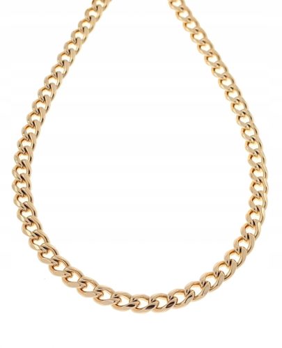  2452 Gold chain 50cm 7mm gold plated 18k Xuping pancerka