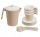  BEIGE CHILDREN'S COFFEE SET 19 PIECES WADER