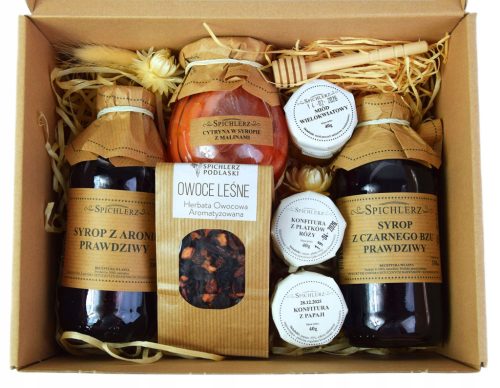  Winter Gift Set Syrups Lemons Jam Tea Honey Gift