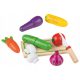  PLAYTIVE WOODEN VEGETABLE SET FOR CHILDREN