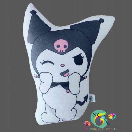  You Can't Resist! Kuromi 58 cm - The Sweetest Plushie of the Year Sanrio Cuddly Toy