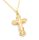  GOLDEN ORTHODOX CROSS CHAIN SET 50 cm 585