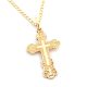  GOLDEN ORTHODOX CROSS CHAIN SET 50 cm 585