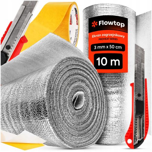  RADIATOR SCREEN KIT 10 m THERMAL INSULATION MAT FOAM TAPE 10 m KNIFE