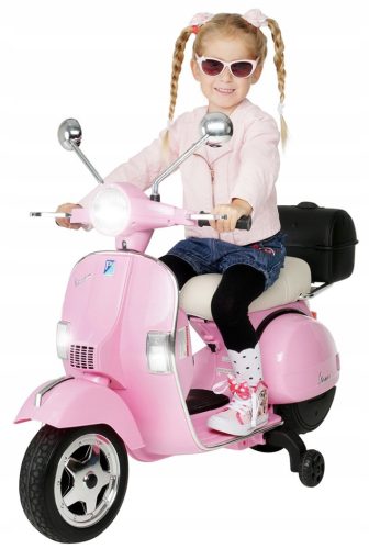  VESPA PX SCOOTER FOR CHILDREN LICENSE EVA TIRES LED TRAINING WHEELS SOUND