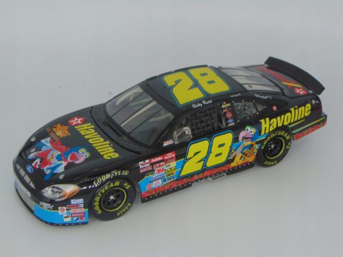  ACTION 2002 RICKY RUDD #28 MUPPETS FORD TAURUS HAVOLINE MUPPETS NASCAR 1:24