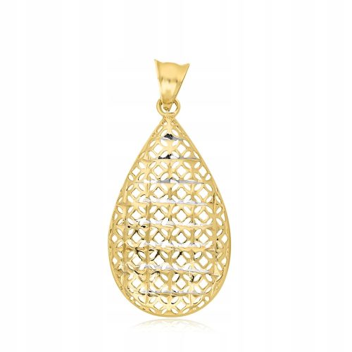  Gold pendant - Teardrop pr.333