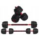  Bituminous adjustable dumbbells Fitli 2x 20 kg