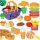  Velcro cutting vegetables in a basket Set Kitchen Shop for children 26 pcs