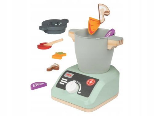  PLAYTIVE PREMIUM kitchen robot wooden toy in the style of Monsieur Lidlomix