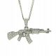  Modern Necklace AK-47 Rifle Men's