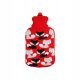  Rubber hot water bottle in a sweater 2l, in a cover