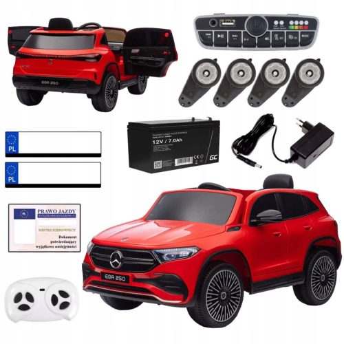  Electric Mercedes AMG EQA 250 Red 4x4