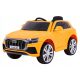  Audi Q8 Lift Battery-powered for Kids Yellow EVA Remote Control Slow Start MP3