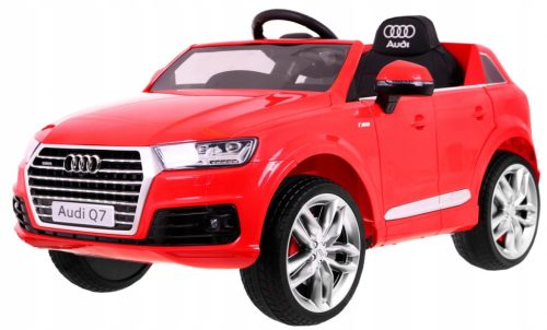  Audi Q7 Quattro S-Line Battery-Powered Red Remote Control Slow Start EVA