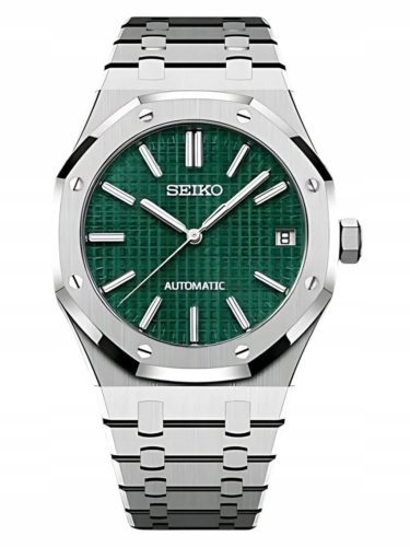  SEIKOMOD ROYAL OAK GREEN MEN'S WATCH