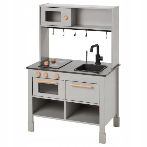  IKEA SILLTRUT Children's play kitchen, grey, 68x40x100 cm