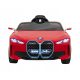  BMW i4 Battery-Powered Car for Children Red + Slow Start + EVA + Ecoleather