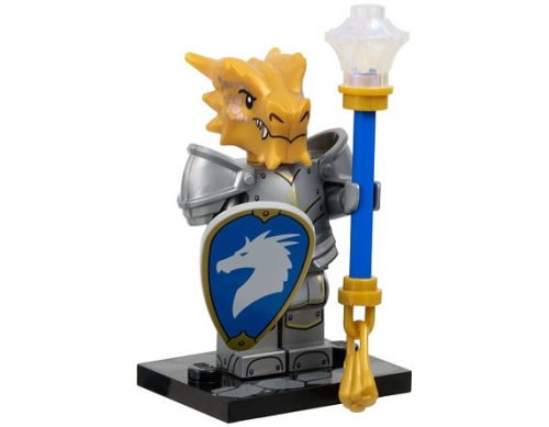 LEGO Minifigurka coldnd-4 Dragonborn Paladin, Dungeons and Dragons