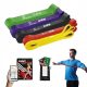  SET OF 5 POWERBAND EXERCISE BANDS resistance bands fitness bands HIGH QUALITY