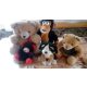  Set of 6 plush toys