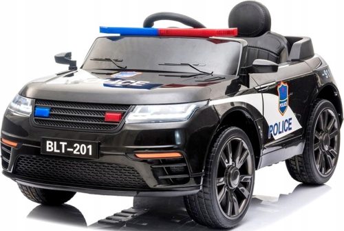  POLICE CAR ON A 12V BATTERY, 2 ENGINES, REMOTE CONTROL