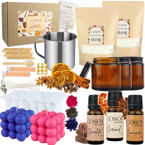  LARGE RICH KIT FOR MAKING SOY CANDLES GIFT DIY 44in1 XXL