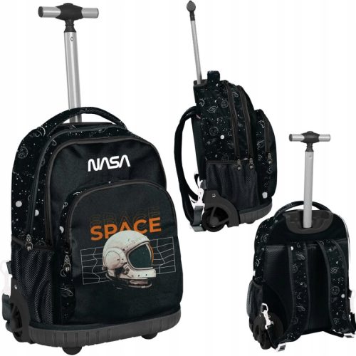 NASA Space Themed Wheeled School Backpack by Paso