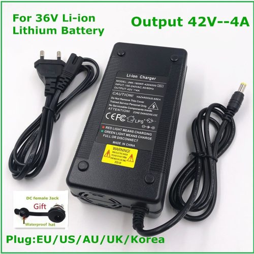  42V 4A Smart Charger for 10 Series 36V