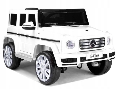  Mercedes G500 Licensed Battery Operated Car For Kids White