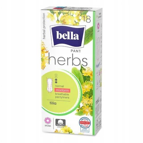  Bella Herbs Panty Tilia Normal Mixform Panty Liners 18 pcs.